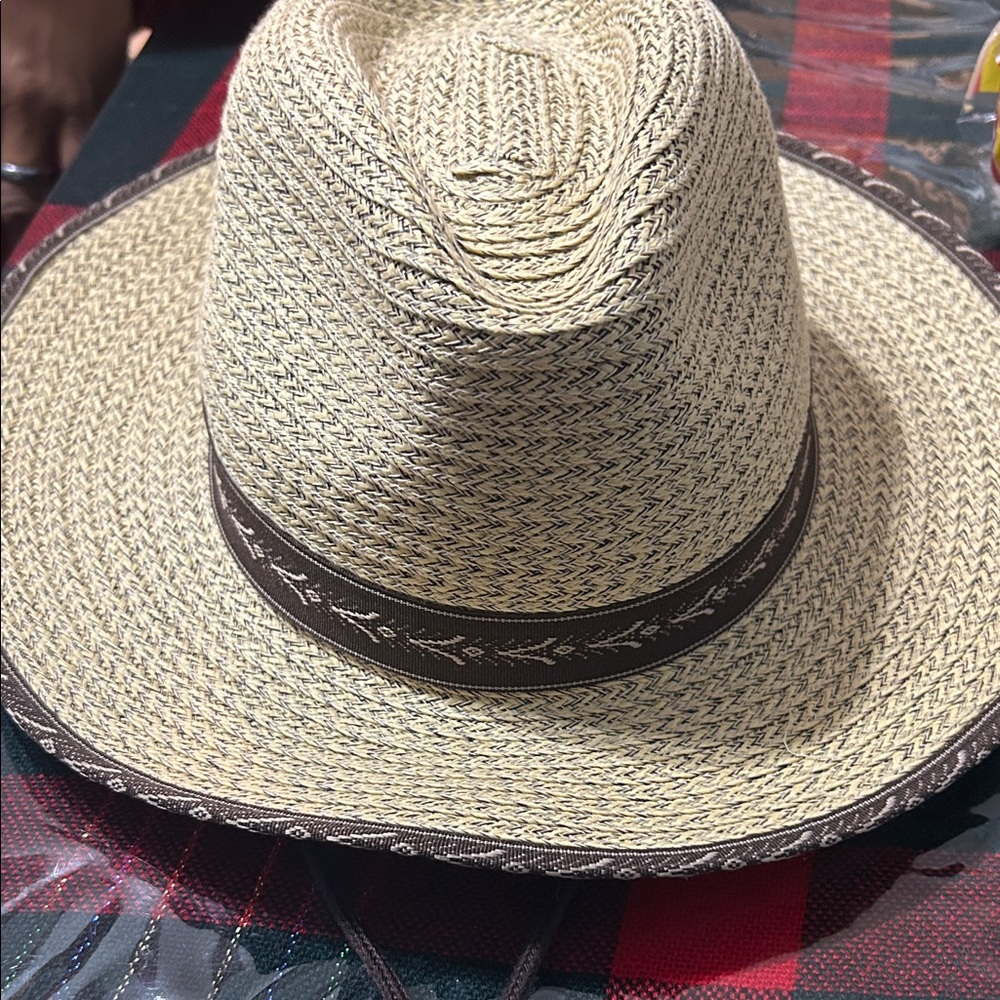 Stylish Tan Woven Hat